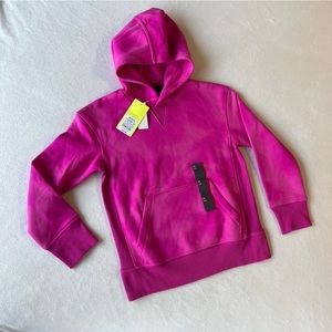 All in Motion Fleece Cozy Pullover Hoodie TieDye Pink Girls XS 4/5